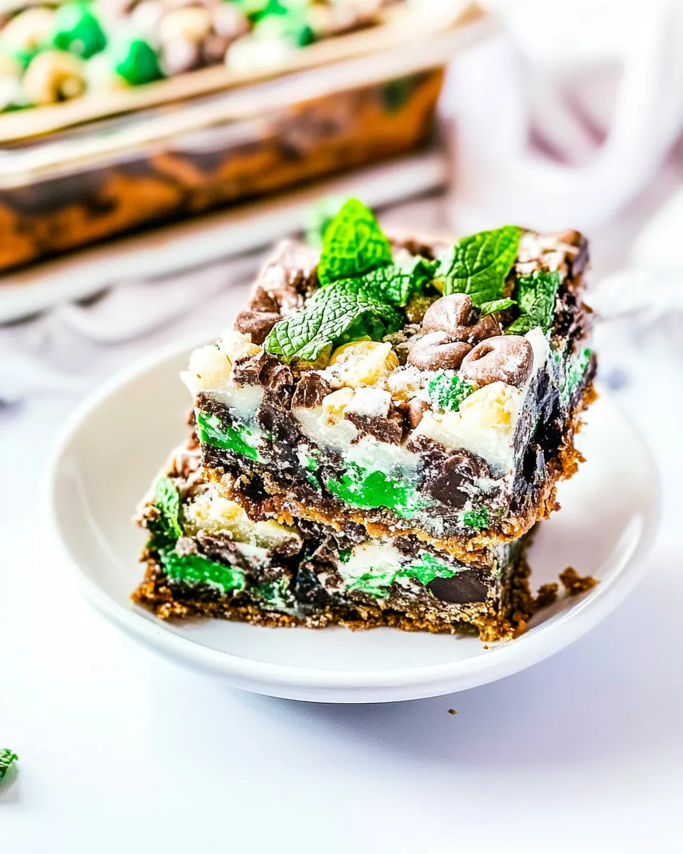 Classic Mint Magic Bars image