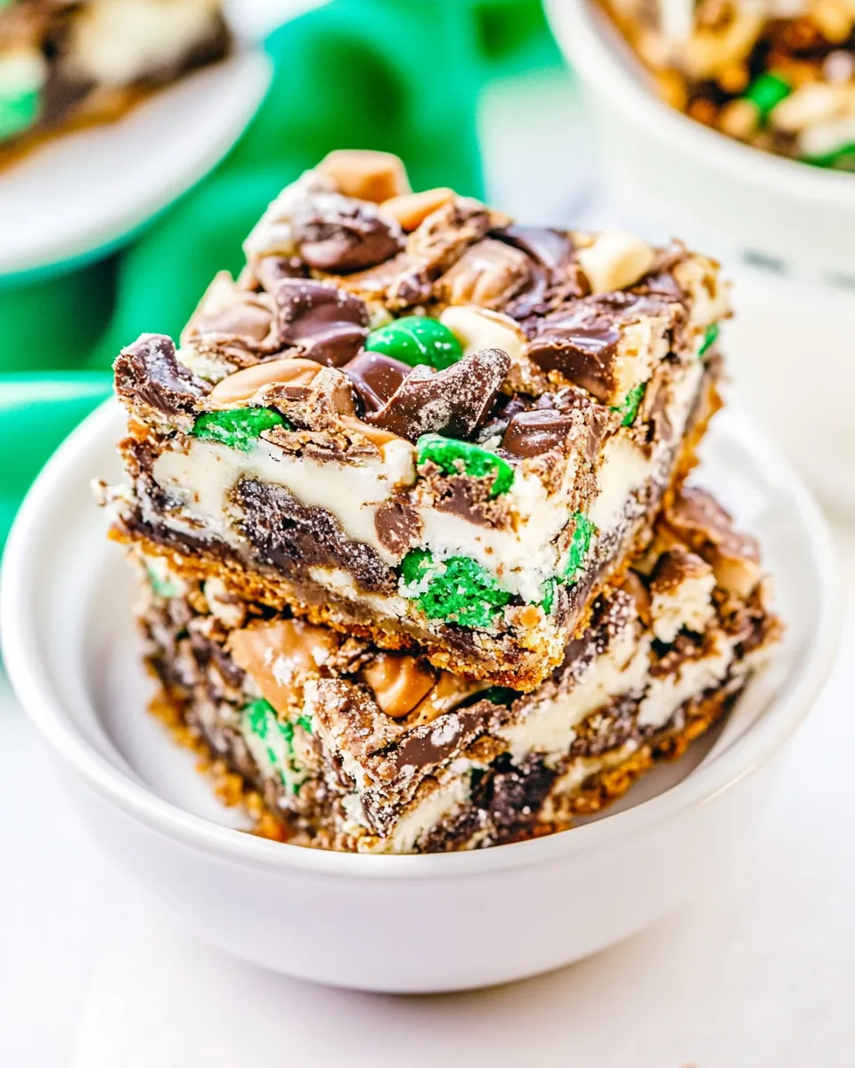 Easy Mint Magic Bars recipe photo
