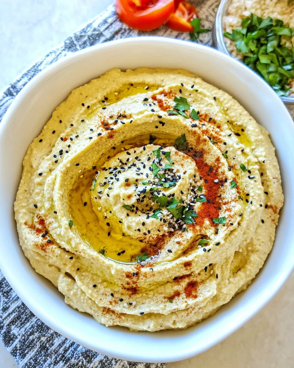 Delicious Miso Hummus Recipe photo