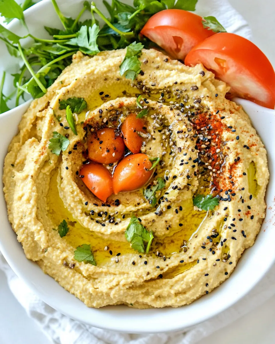 Classic Miso Hummus Recipe dish photo