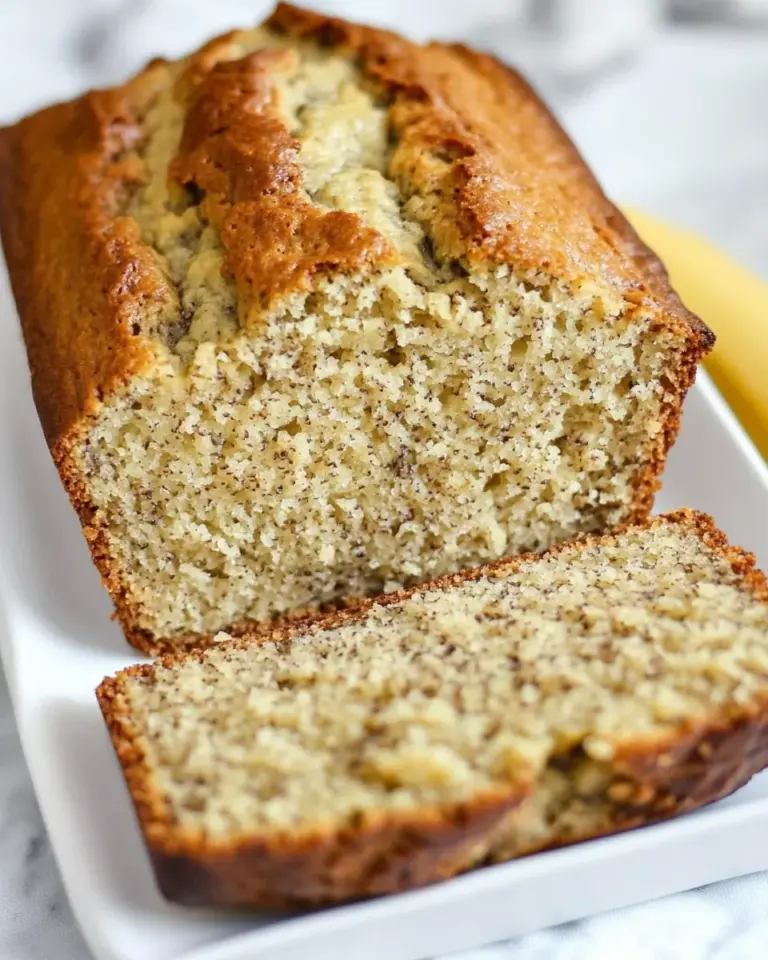 Homemade Moist Banana Bread Recipe photo