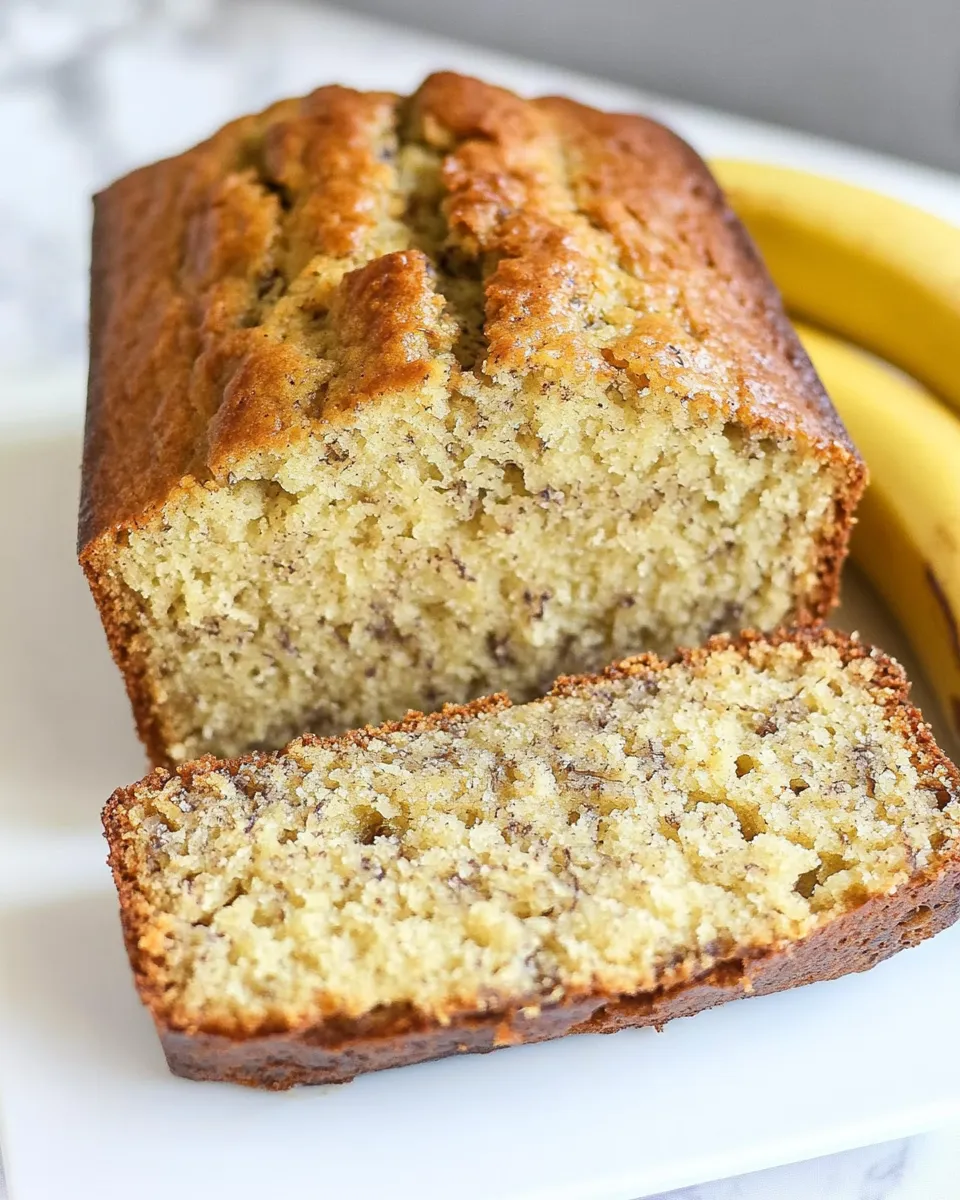 Delicious Moist Banana Bread Recipe recipe photo