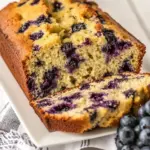 Homemade Moist Blueberry Bread photo