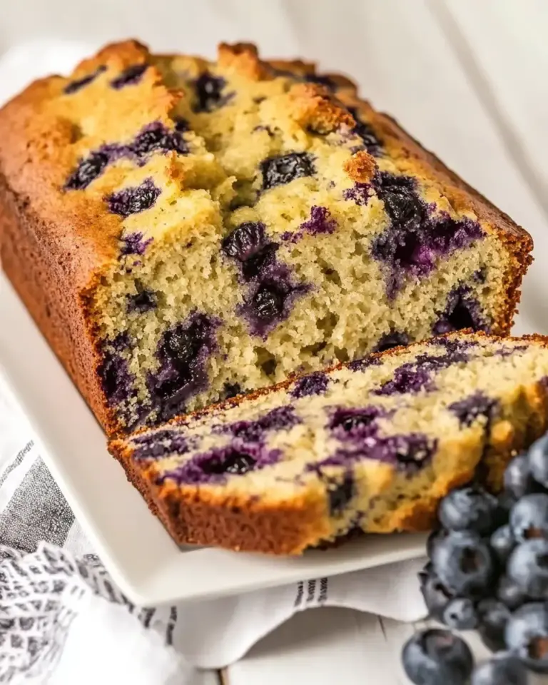 Homemade Moist Blueberry Bread photo