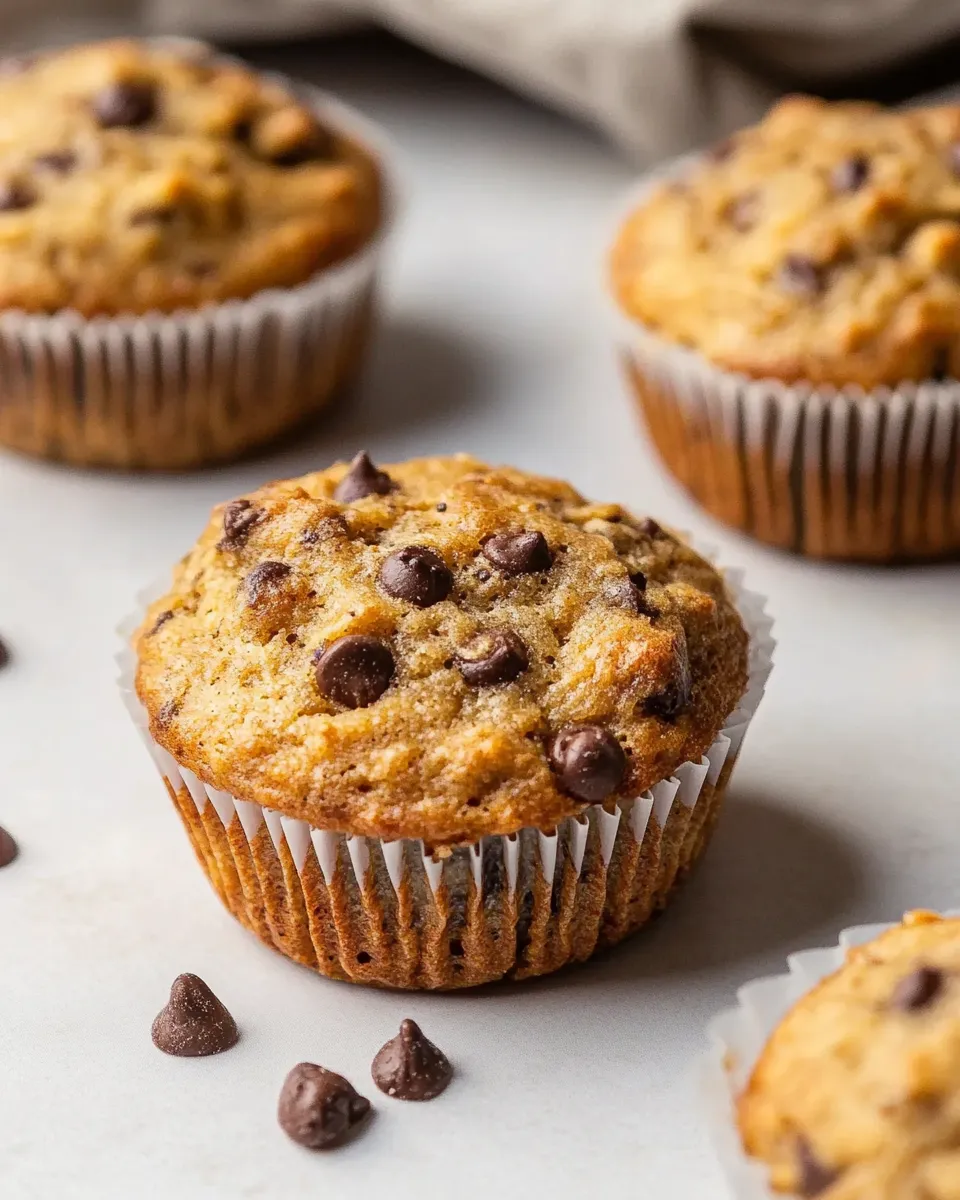 Delicious Moist Gluten-Free Banana Muffins shot