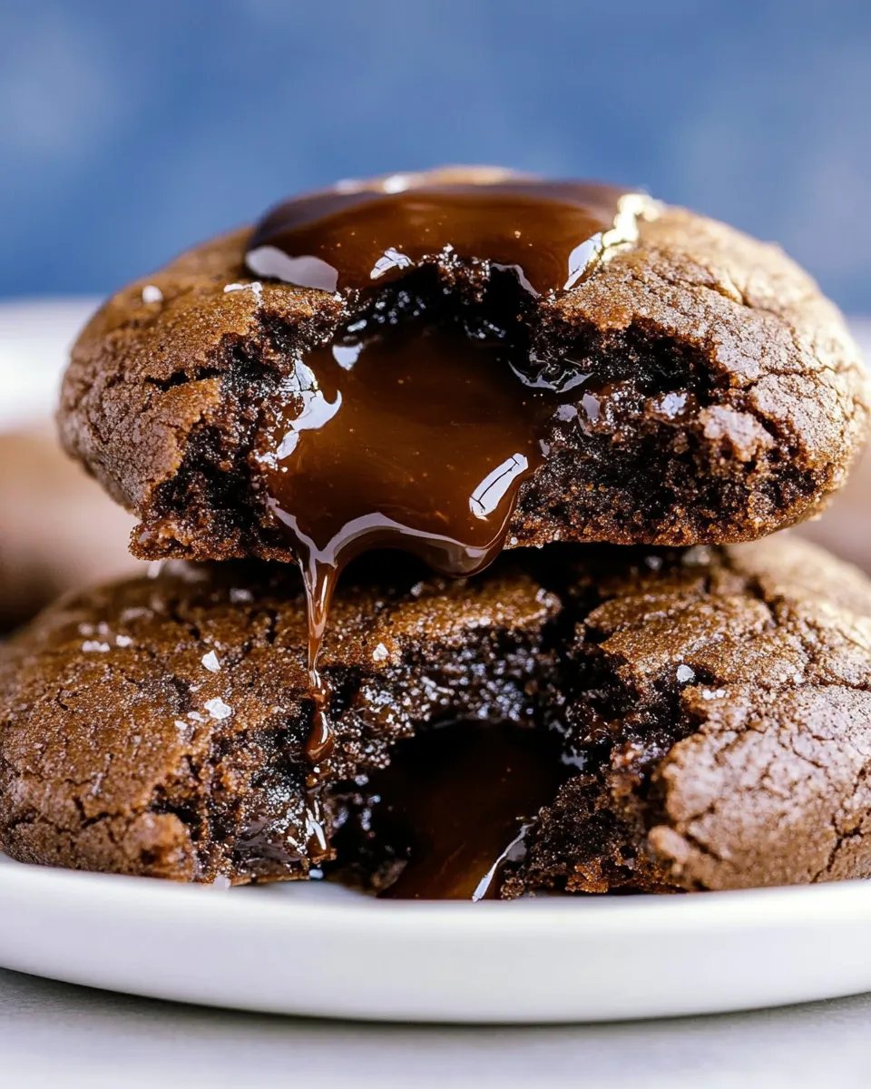 Easy Molten Lava Cookies recipe photo