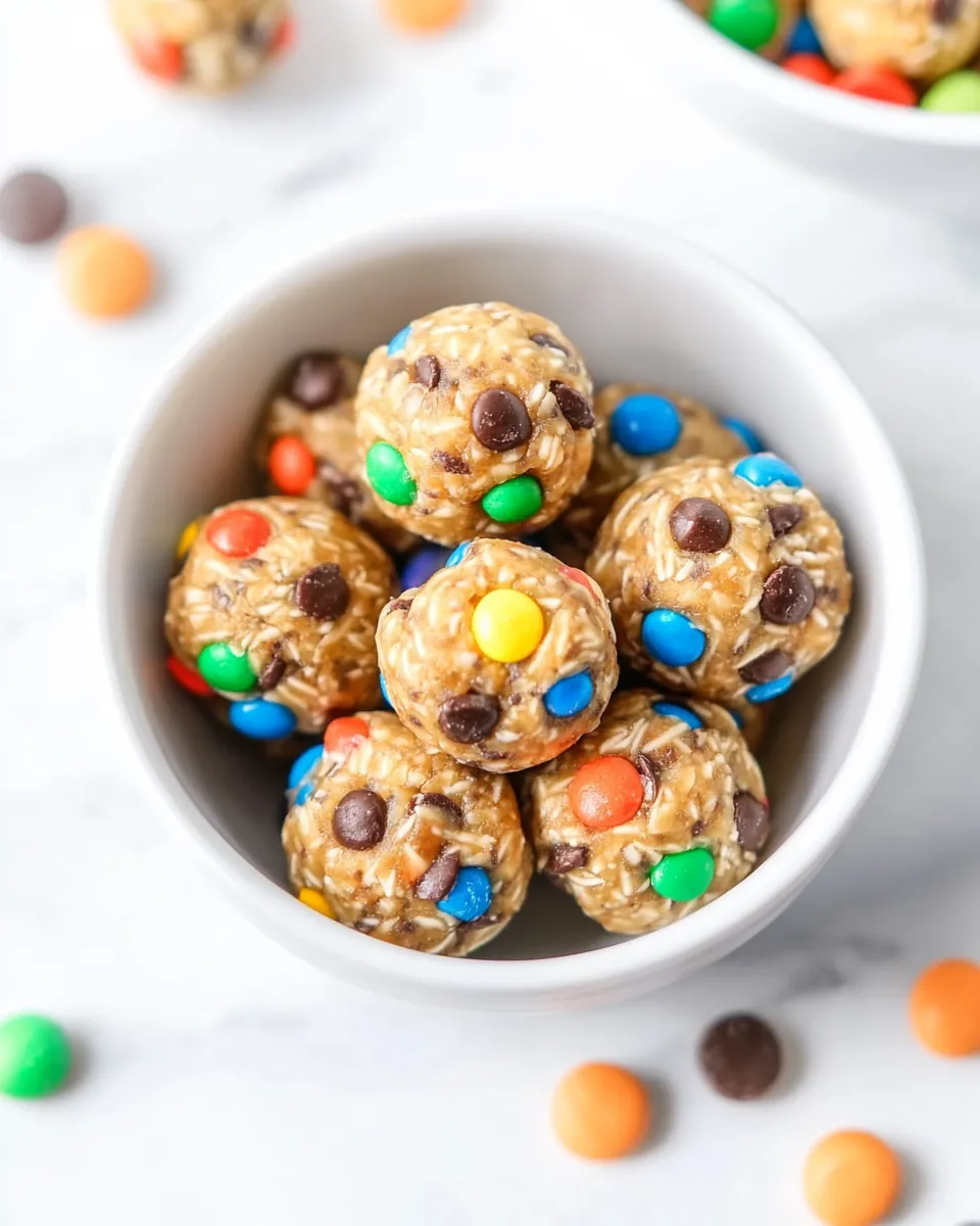 Delicious Monster Energy Balls image