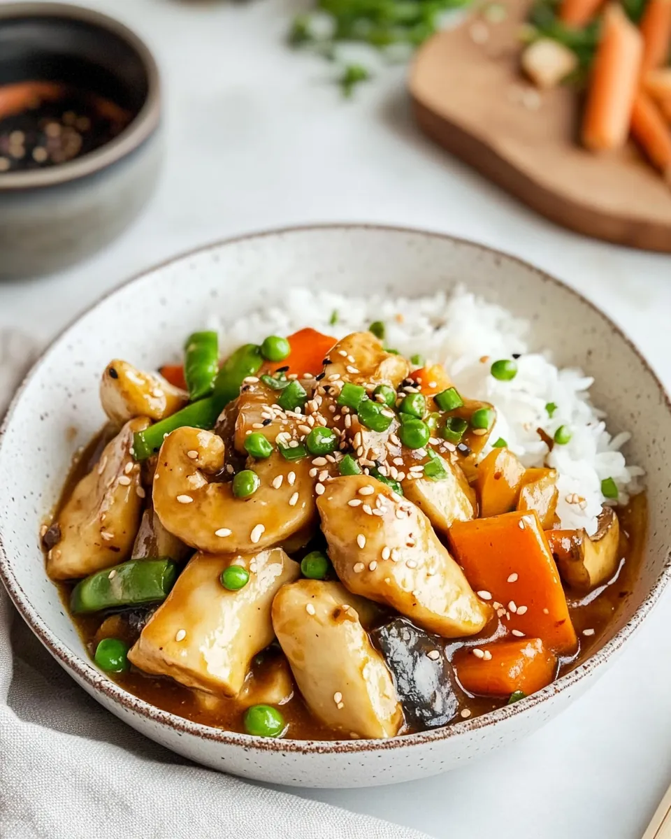 Easy Moo Goo Gai Pan recipe photo