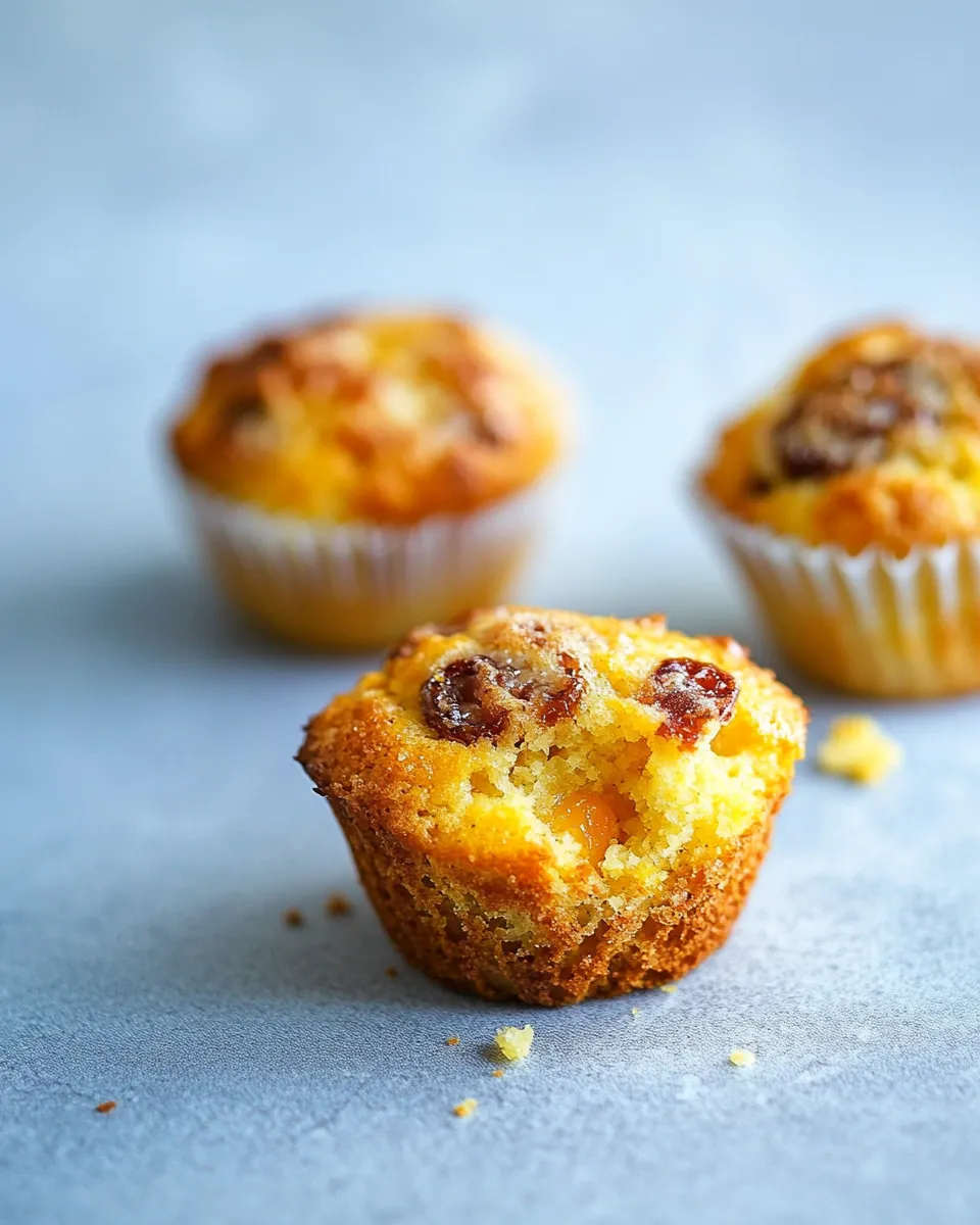 Easy Morning Glory Muffin food shot