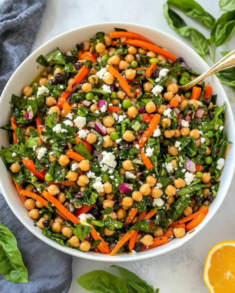 Homemade Moroccan Chickpea Salad picture