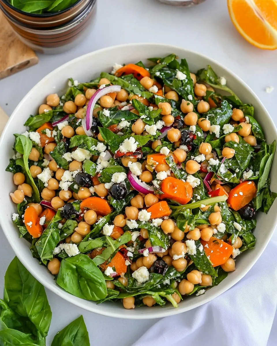 Sweet Moroccan Chickpea Salad recipe photo