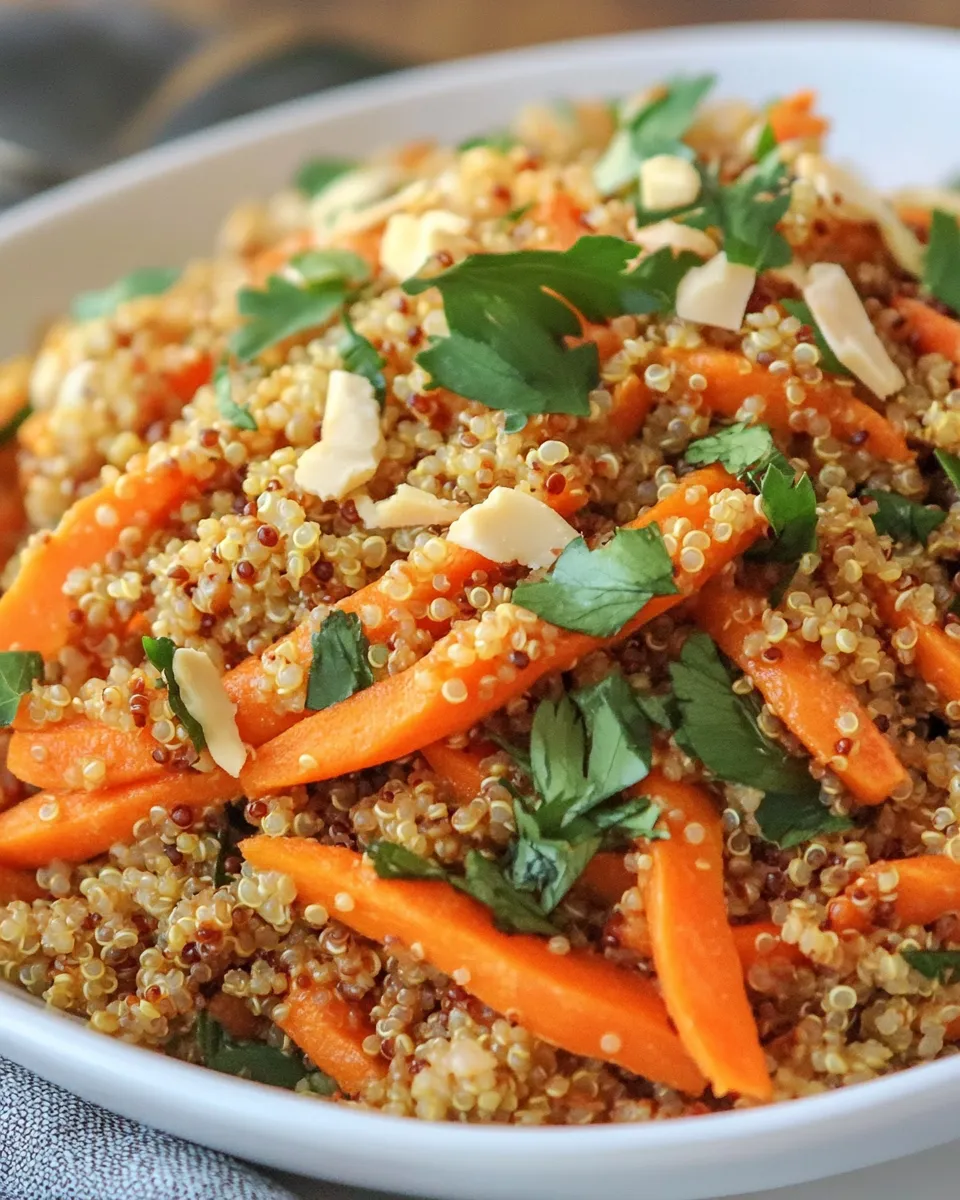 Homemade Moroccan Quinoa and Carrot Salad photo