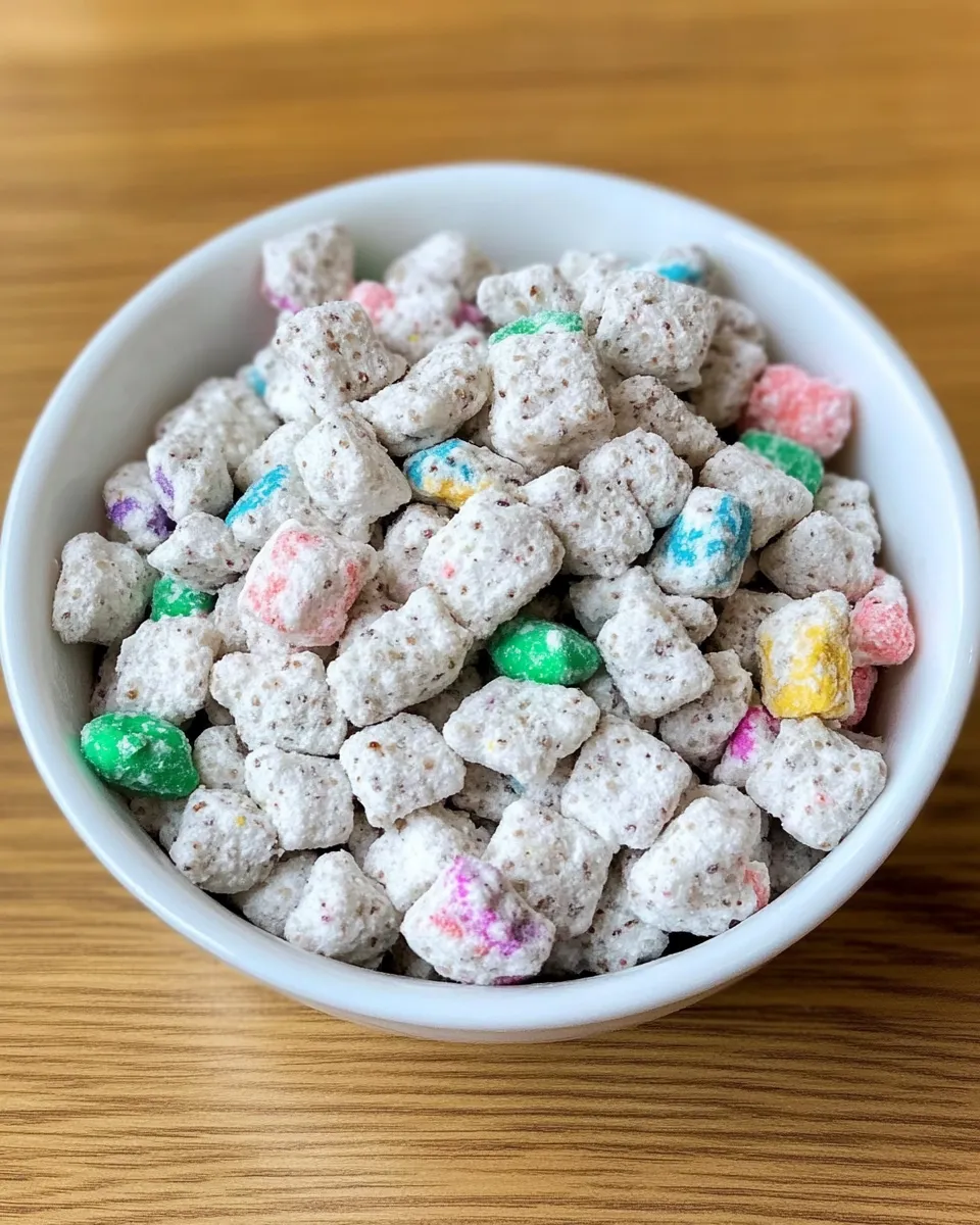 Classic Muddy Buddies dish photo