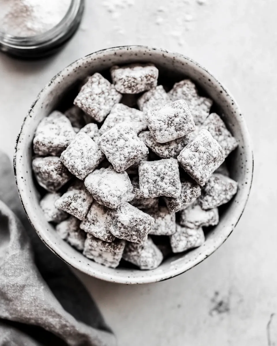 Homemade Muddy Buddies (aka Puppy Chow) recipe photo