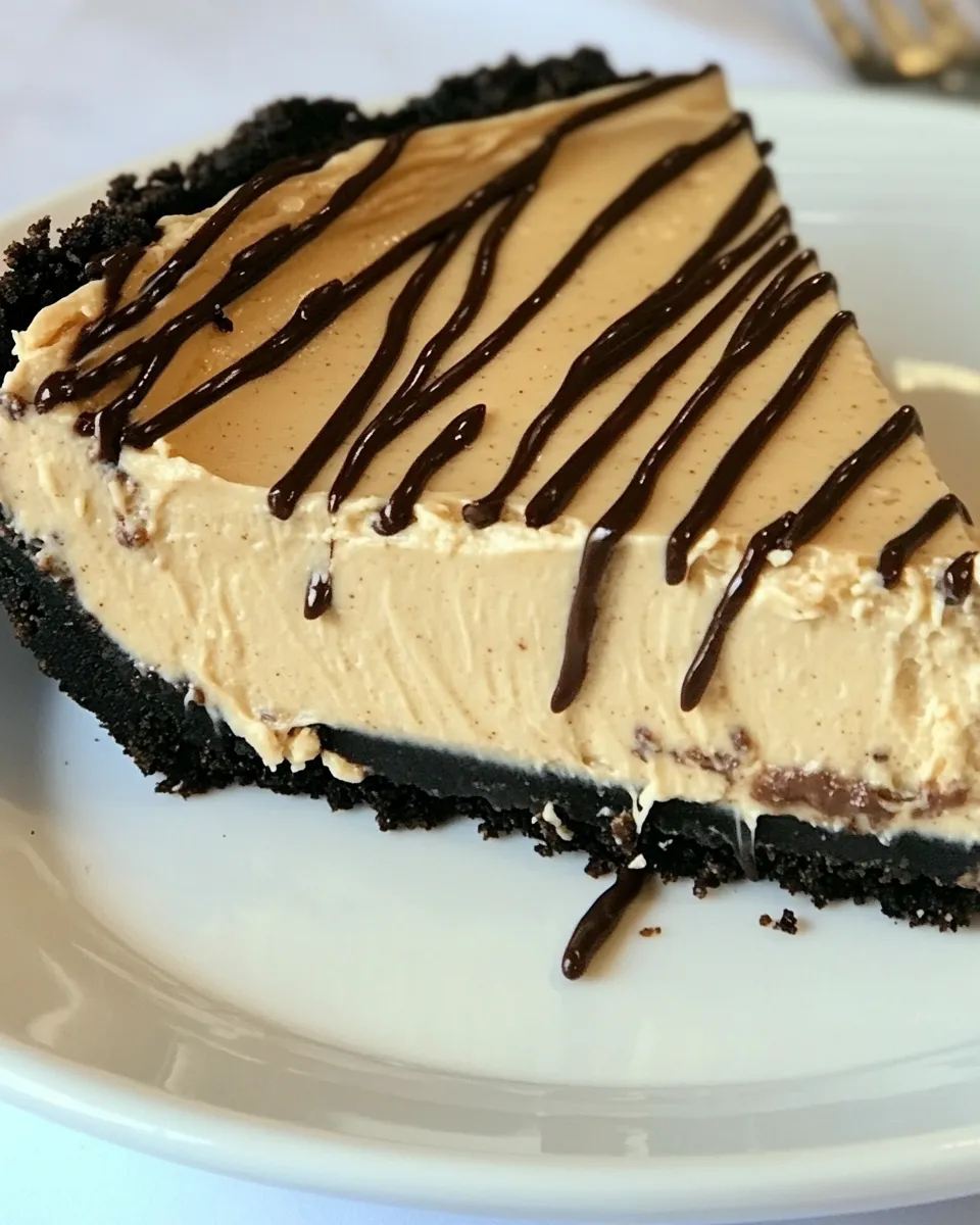 Homemade No-Bake Creamy Peanut Butter Pie photo