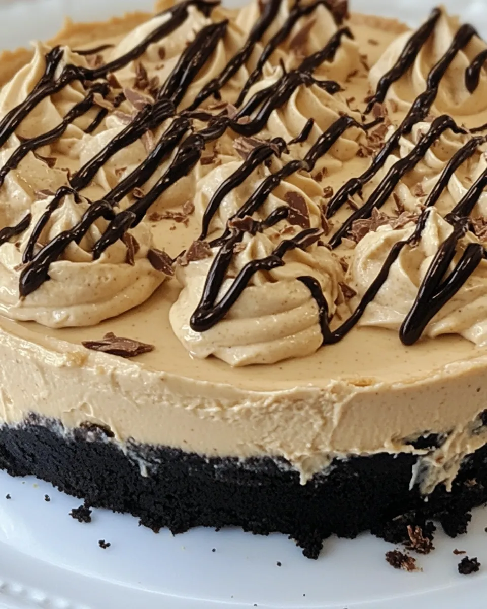 Classic No-Bake Creamy Peanut Butter Pie image