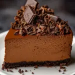 Homemade No-Bake Espresso Chocolate Cheesecake photo