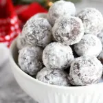 Easy No-Bake Fudge Snow Balls photo