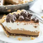 Easy No-Bake Peanut Butter Chocolate Cream Pie photo