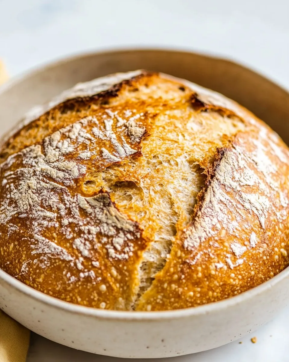 Healthy No-Knead Whole Wheat Bread recipe photo