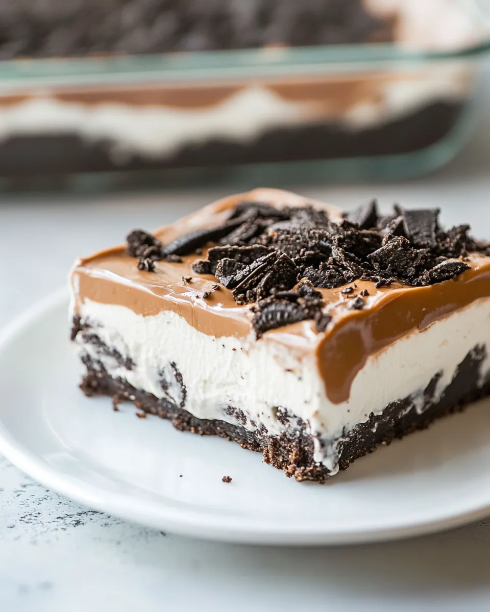 Classic No Bake Heavenly Oreo Dessert image