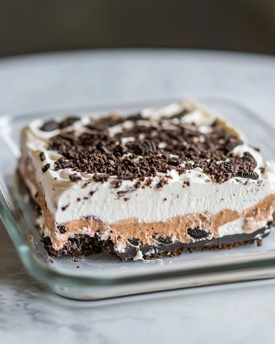 Easy No Bake Heavenly Oreo Dessert recipe photo