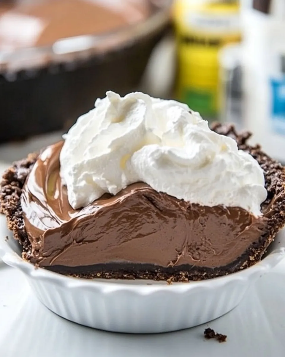 Delicious No Bake Nutella Pie image