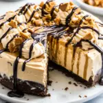 Homemade No Bake Peanut Butter Cheesecake photo