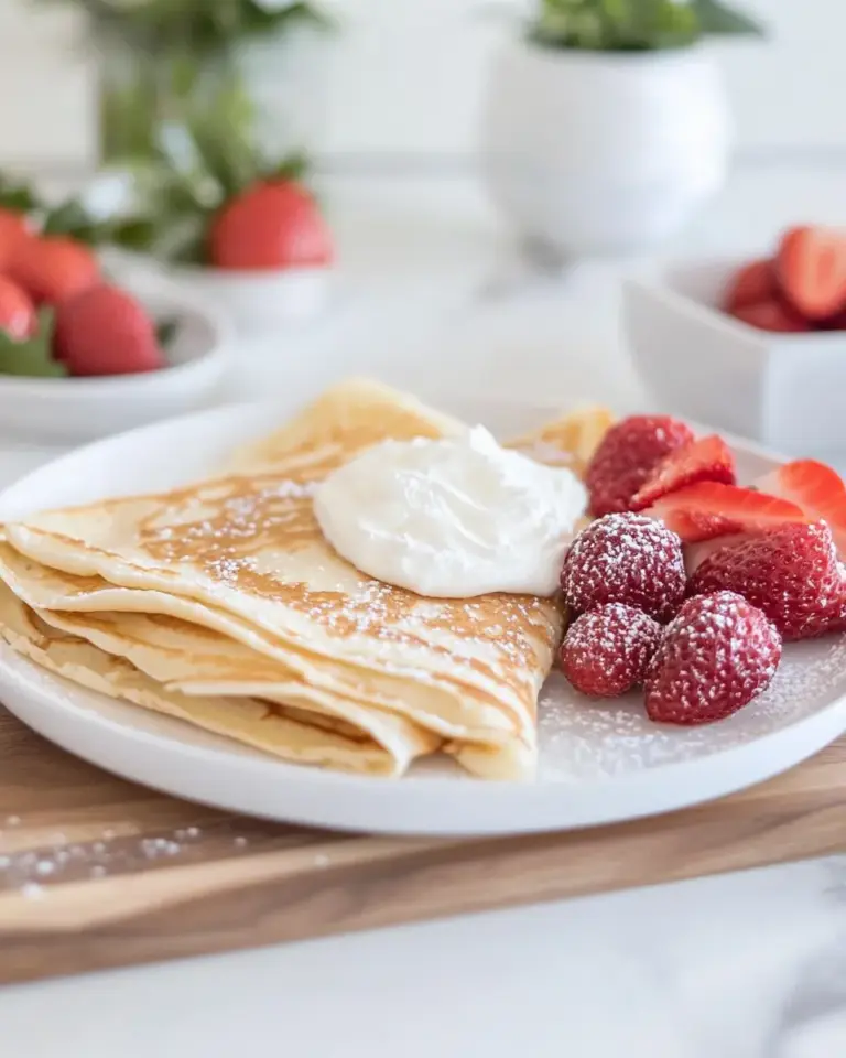 Homemade Norwegian Pancakes photo