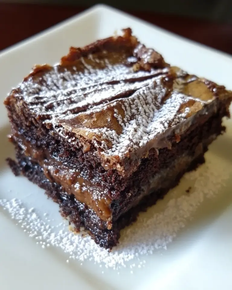 Homemade Nutella Gooey Butter Cake photo