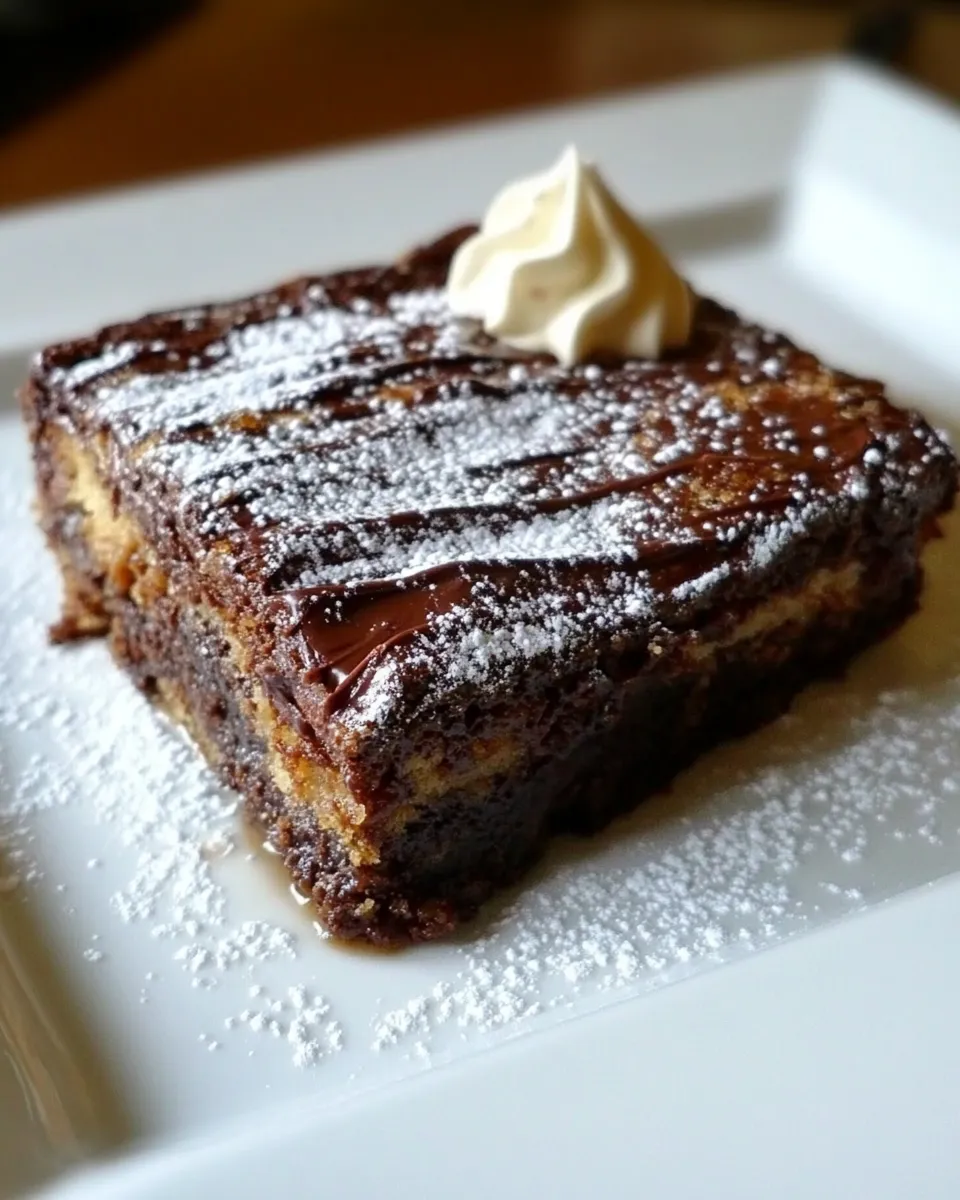 Classic Nutella Gooey Butter Cake image