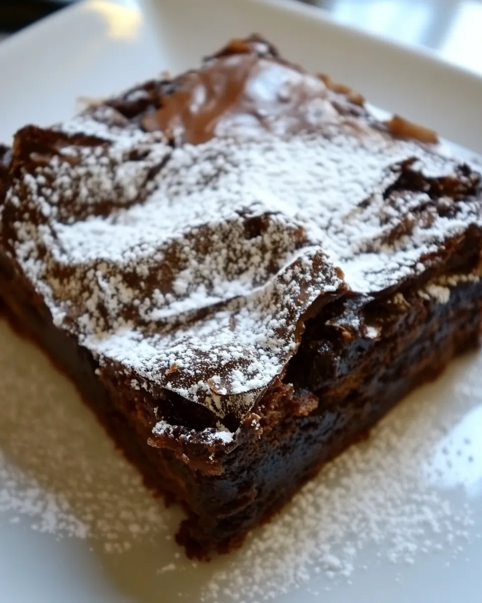 Delicious Nutella Gooey Butter Cake shot