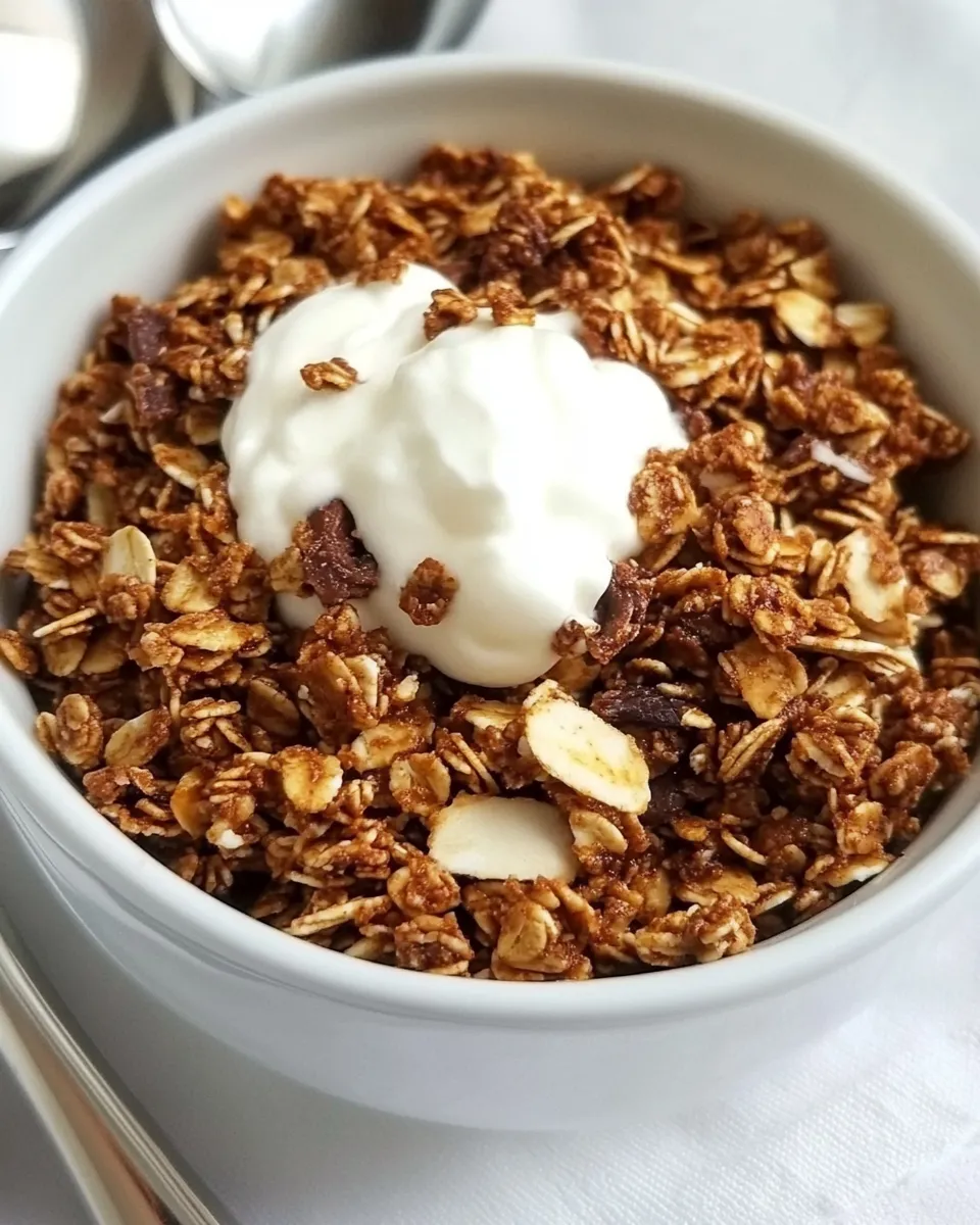 Homemade Nutella Granola Recipe photo