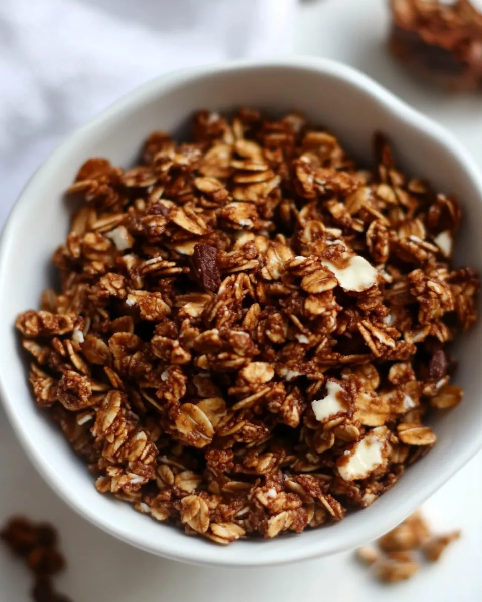 Delicious Nutella Granola Recipe recipe photo