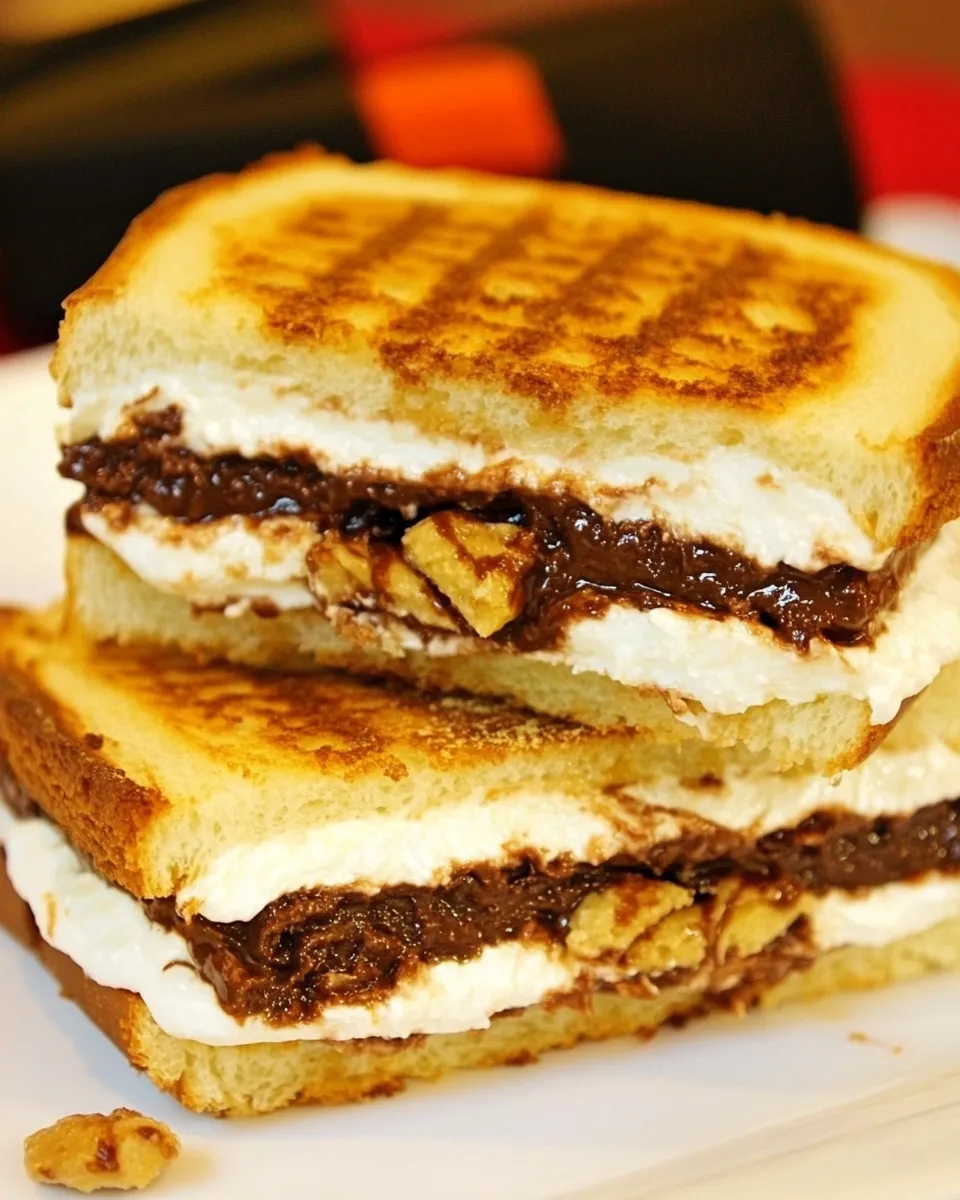 Easy Nutella Panini recipe photo