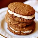 Homemade Nutella Peanut Butter Cookie Sandwich photo