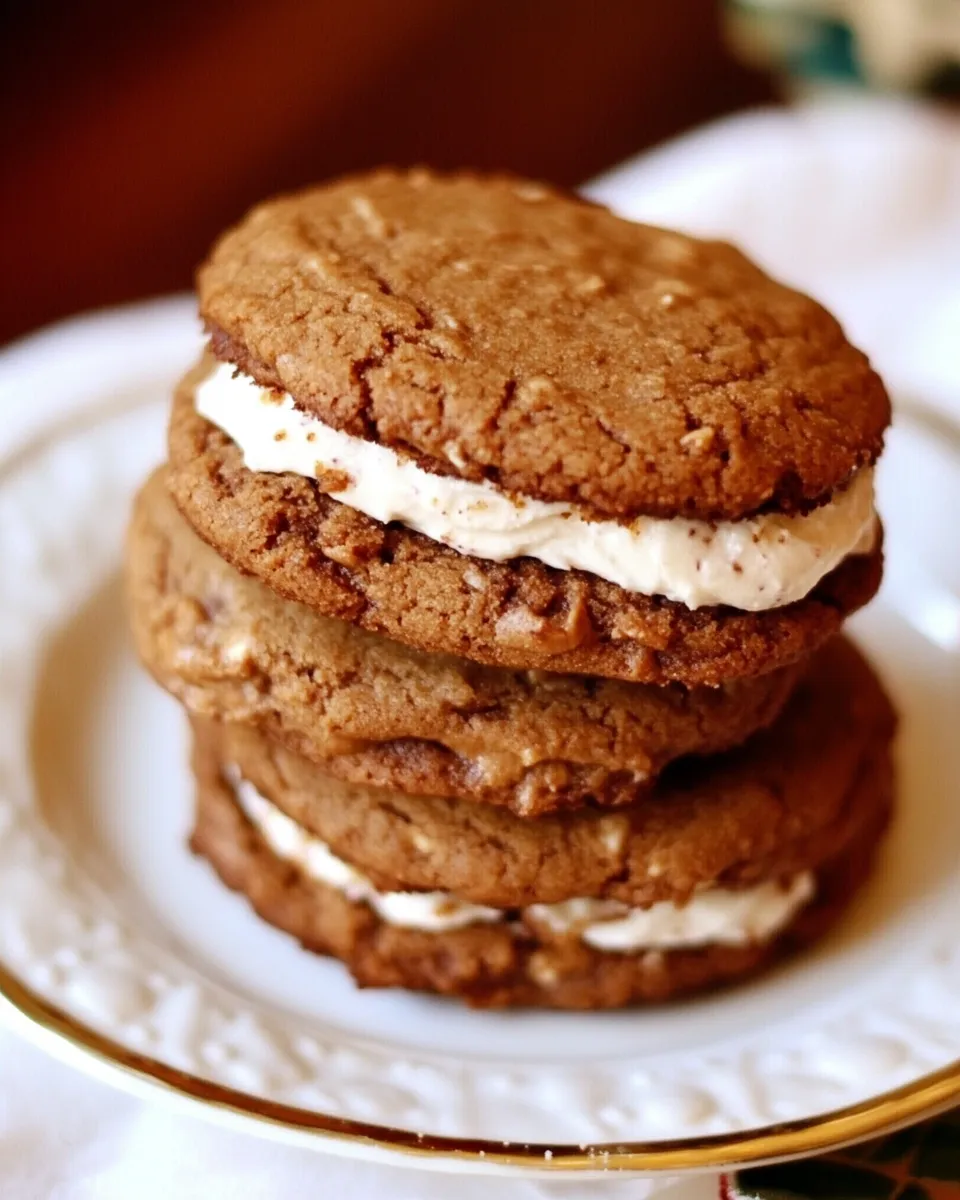 Homemade Nutella Peanut Butter Cookie Sandwich photo