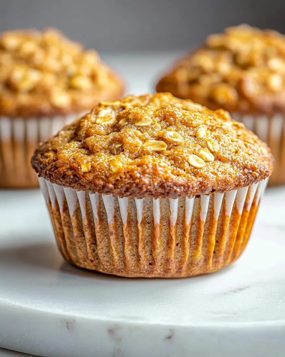 Homemade Oatmeal Muffins photo