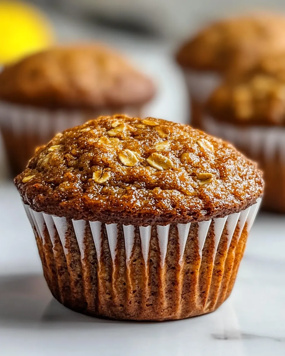 Easy Oatmeal Muffins recipe photo