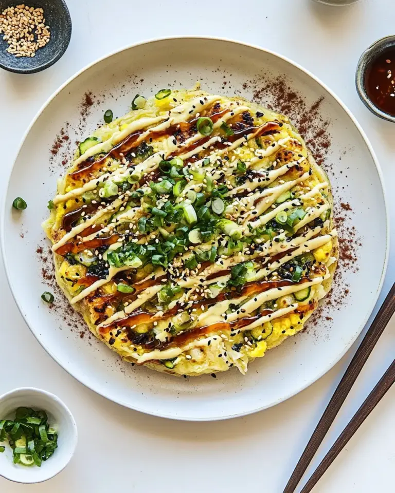 Homemade Okonomiyaki photo