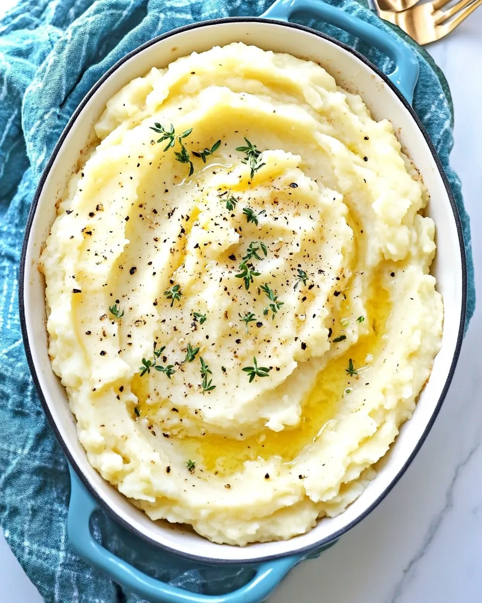 Homemade Old-Fashioned Mashed Potatoes Recipe (Creamy & Perfect) image