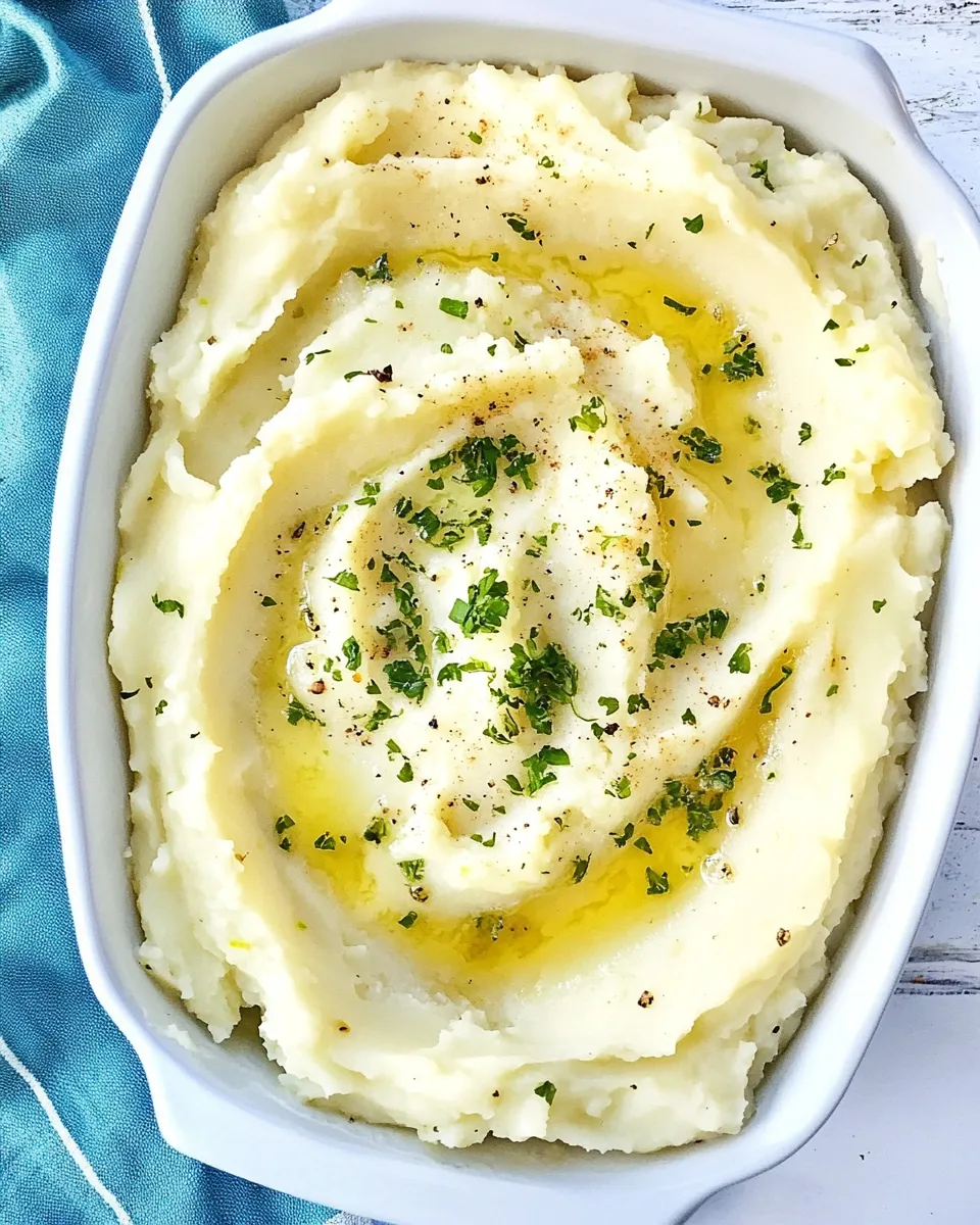 Classic Old-Fashioned Mashed Potatoes Recipe (Creamy & Perfect) photo