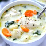 Homemade Olive Garden Chicken Gnocchi Soup Copycat photo