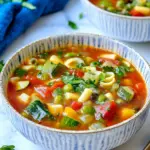 Homemade Olive Garden Minestrone Soup Copycat Recipe: Hearty & Veggie-Packed photo