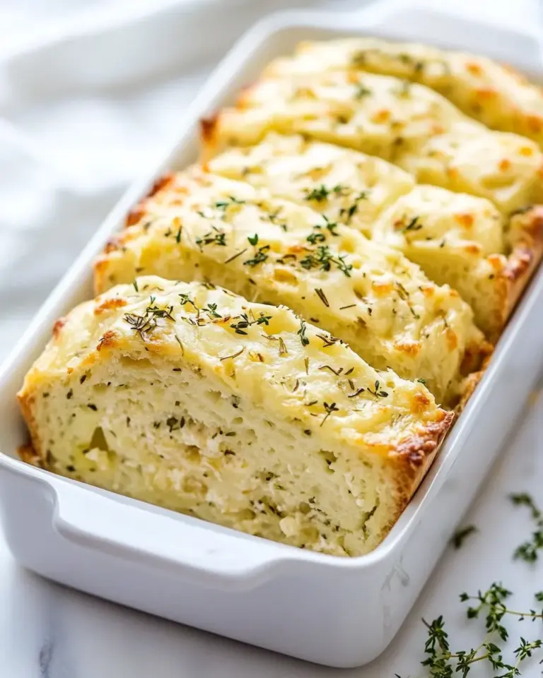 Easy One-Bowl Herbed Ricotta Cheesy Bread photo