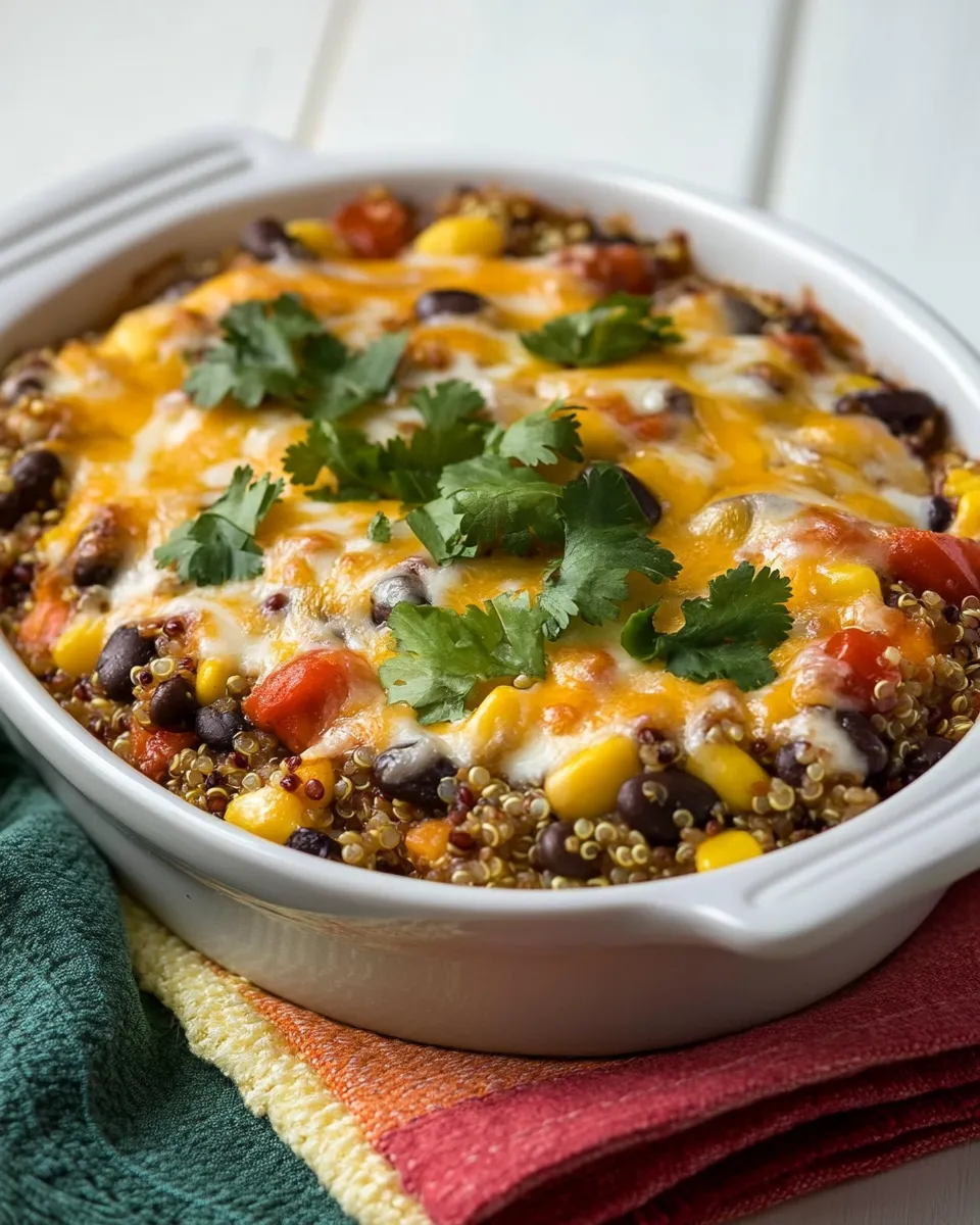 Easy One-Pot Southwestern Quinoa Bake photo