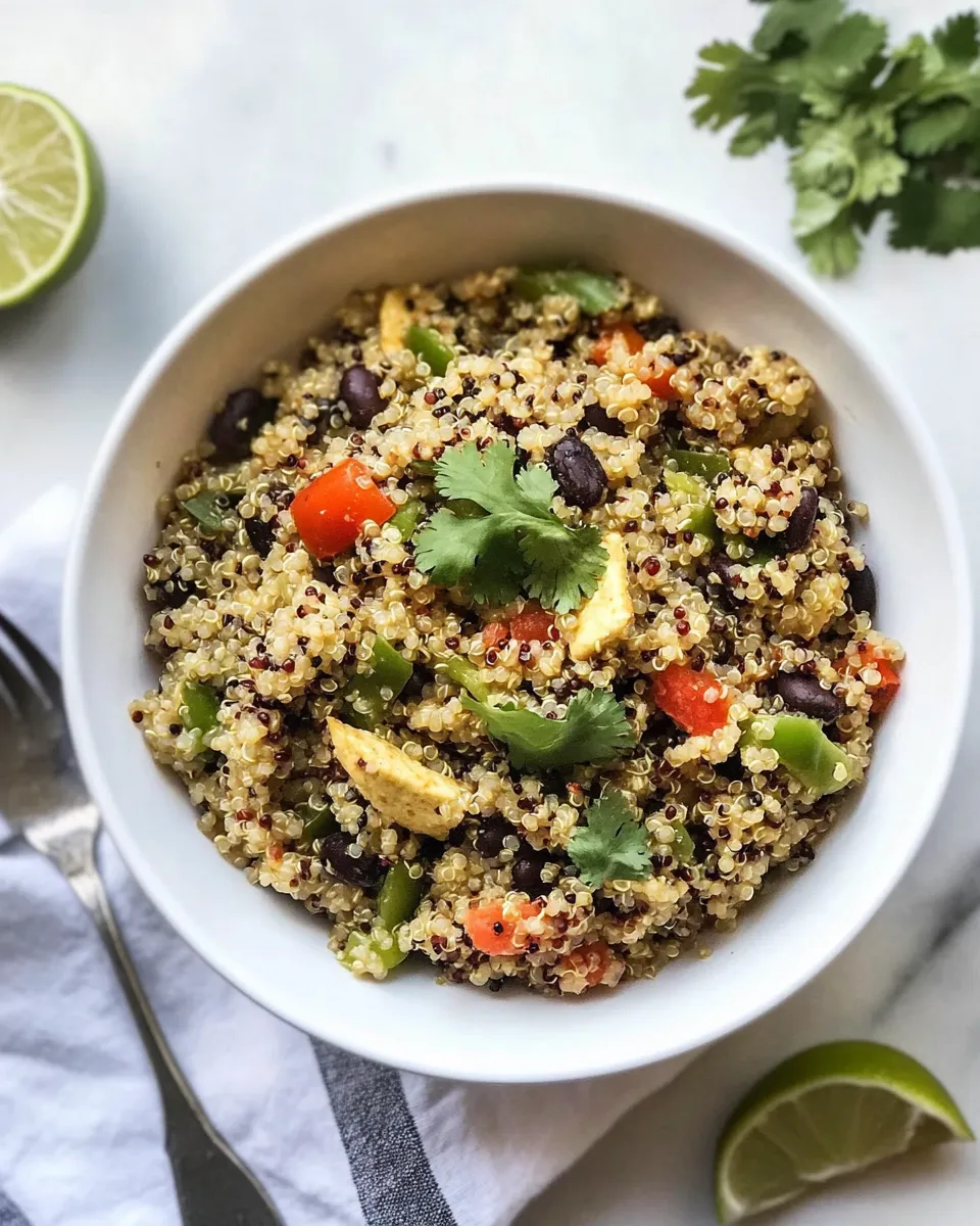 Quick One-Pot Tex Mex Quinoa (30 Minute Meal!) image