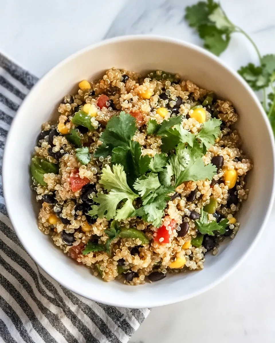 Delicious One-Pot Tex Mex Quinoa (30 Minute Meal!) recipe photo