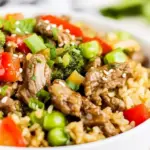 Easy One Pan Teriyaki Beef & Rice photo