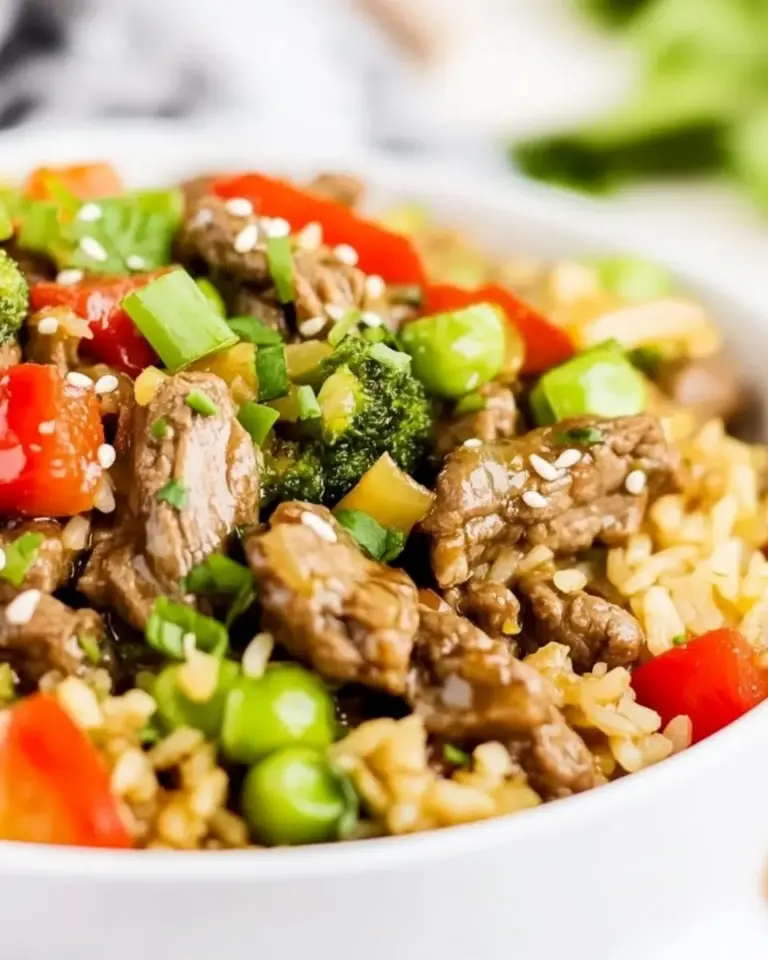 Easy One Pan Teriyaki Beef & Rice photo